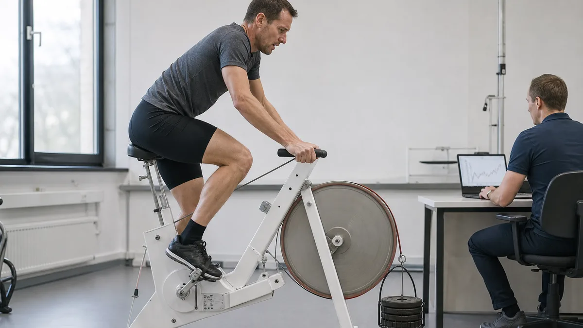 Test Wingate: 30-sekundowy sprint na ergometrze rowerowym w laboratorium